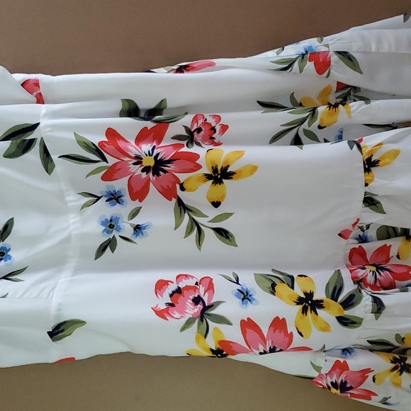 Floral Ruffle Hem Cami Dress - Size XL/ XXL - Picture 5 of 15